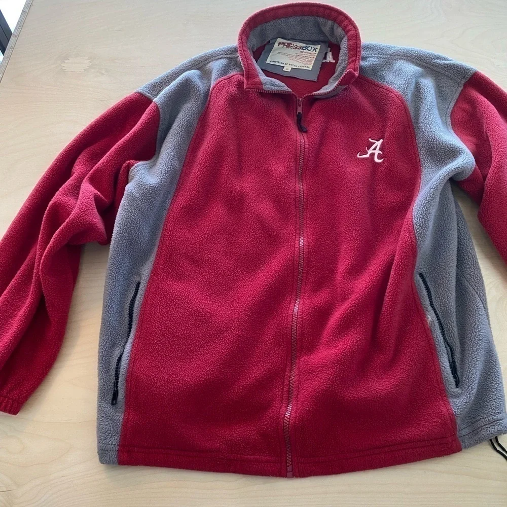 Press box Fleece Jacket Alabama size XL (FK)